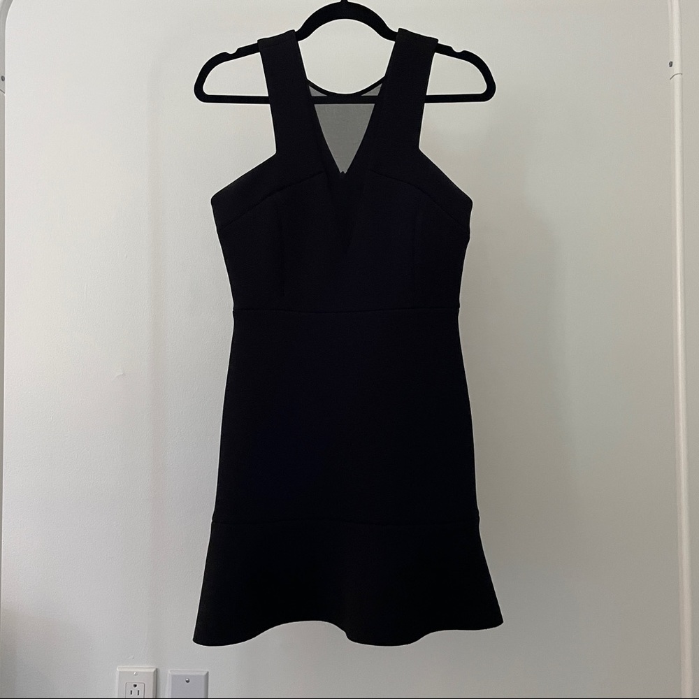 Sandro Black Mini Dress. Size 2. Used.